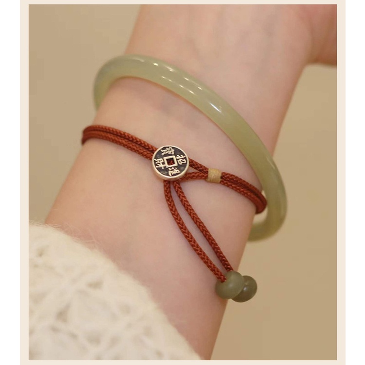 [Hàng Mới] Vòng Tay Dây Bện Thời Trang Dễ Phối Đồ