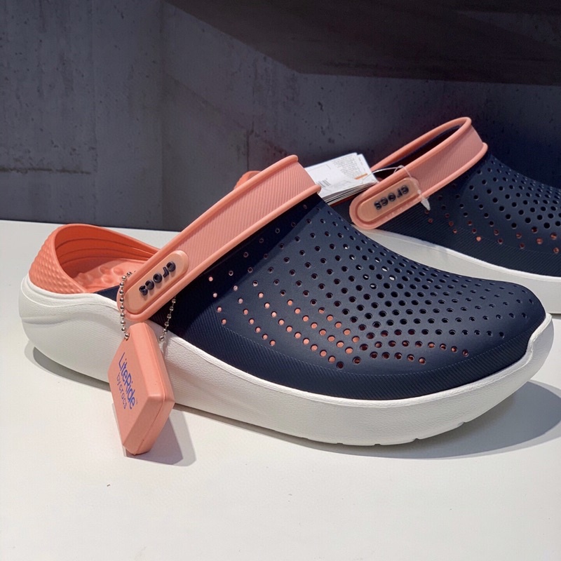 Dép Sục Cross LiteRide Nam Nữ Màu Navy Hồng Chuẩn Full Tag, Mac,Hộp Hãng