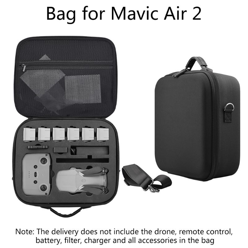 Hộp đựng chống sốc sức chứa lớn có dây đeo vai cho D-JI Mavic Air 2 | BigBuy360 - bigbuy360.vn