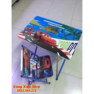 Bộ bàn học gấp gọn cho bé