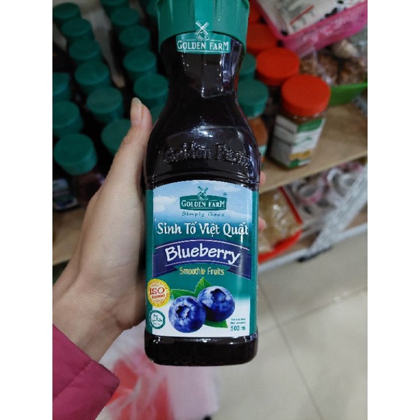 Sinh tố  GoldenFarm 500ml, nguyên chai