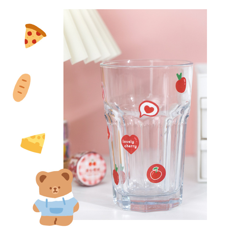 Set 100 miếng băng keo washi mềm mại họa tiết hoạt hình vẽ tay 8 kiểu tùy chọn