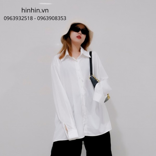 Áo sơ mi form rộng HAF05 Hỉn Hỉn store