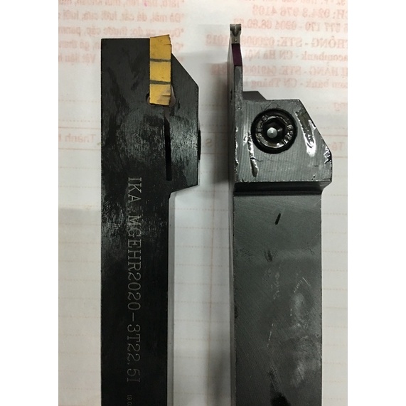 Cán dao cắt IKA DGTR2020/2525 lắp chip ISCAR 2-3mm
