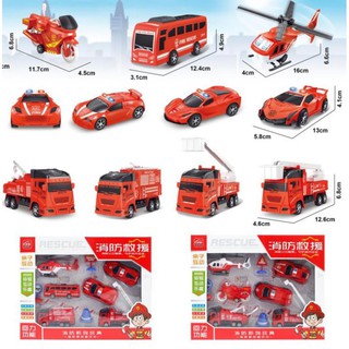BỘ ĐỒ CHƠI CÁC LOẠI XE THEO CHỦ ĐỀ- SÂN BAY - CẢNH SÁT - XE ĐUA - CỨU HỎA - đi kèm hệ thống biển báo