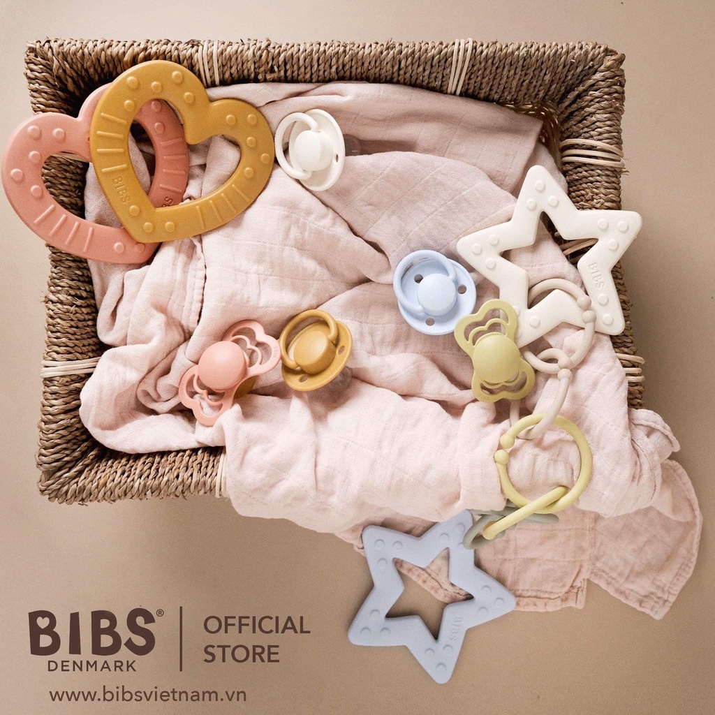 Ti giả Bibs DELUX chính hãng nhập khẩu Đan Mạch cho bé