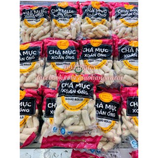 Chả mực xoắn ống