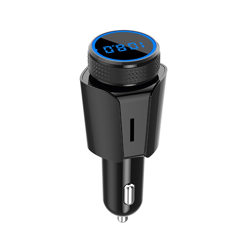 IN STOCK T18 Car Bluetooth Mp3 Player Bluetooth FM Transmitter Car Kit TF Card Music Format Car Smart Charger