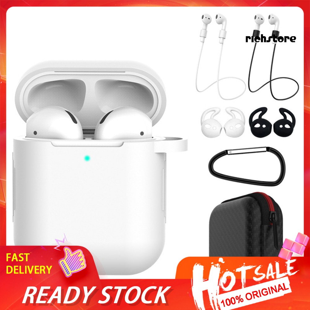 Hộp Đựng Tai Nghe Airpod Air-pods 1 2 Bằng Silicon Cao Cấp