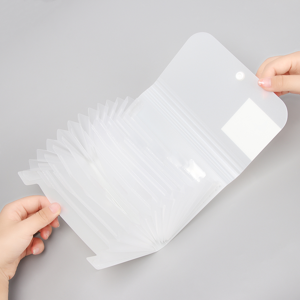 Túi Đựng Tài Liệu Khổ A6 12 Ngăn Tiện Lợi