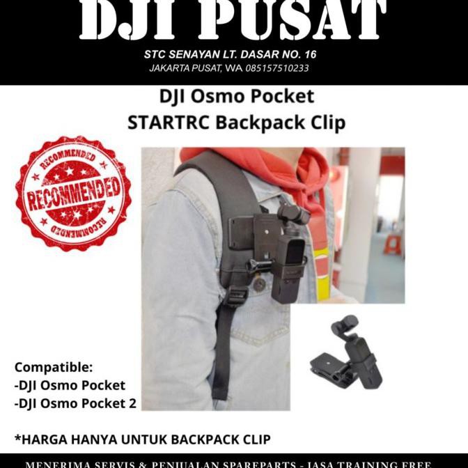 Kẹp Gắn Balo Bỏ Túi Cho Dji Osmo | BigBuy360 - bigbuy360.vn