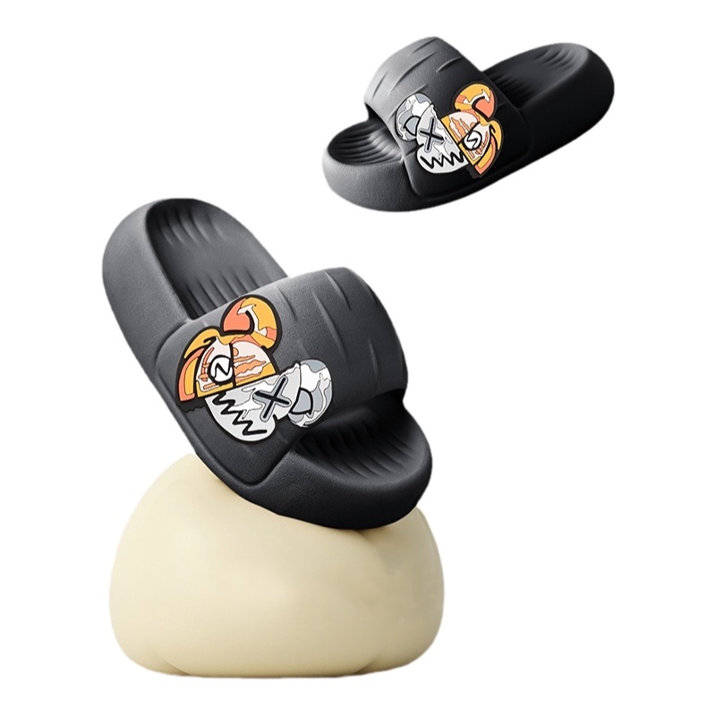 Dép lê, dép bánh mì cho nữ trend 2022 siêu mềm đính hình một bên siêu hot