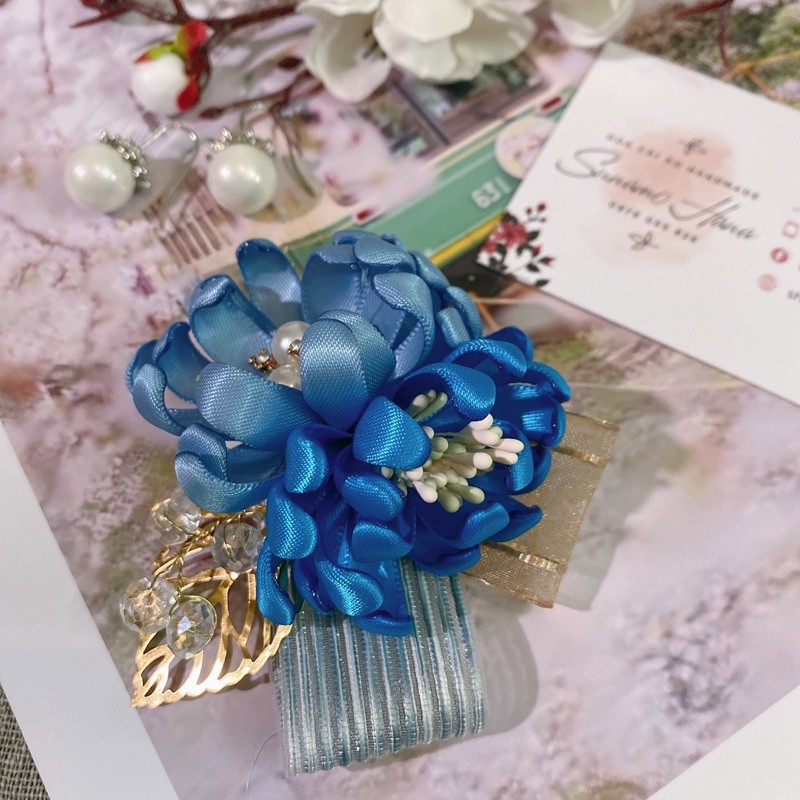 Hoa cài áo handmade cao cấp