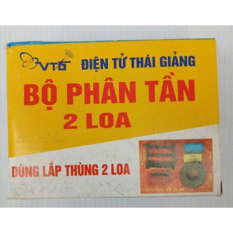 PHÂN TẦN 2 LOA THÁI GIẢNG - 1 BASS 1 TREBLE - GIÁ 1 MẠCH