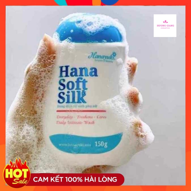 Dung Dịch Vệ Sinh Phụ Nữ Hana Soft Silk hàng chuẩn Công ty 150g