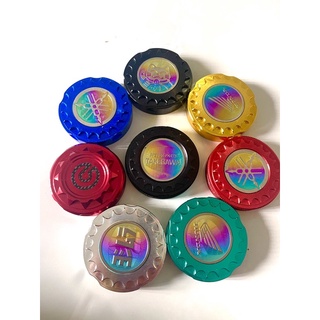 Nắp bình xăng nhôm tem titan