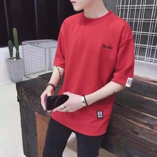Áo thun nam cổ tròn tay lỡ cao cấp hboutique