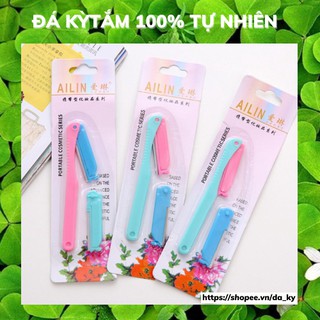 Dao cạo lông mày, tỉa chân mày đẹp tặng lưỡi thay thế HALOMI