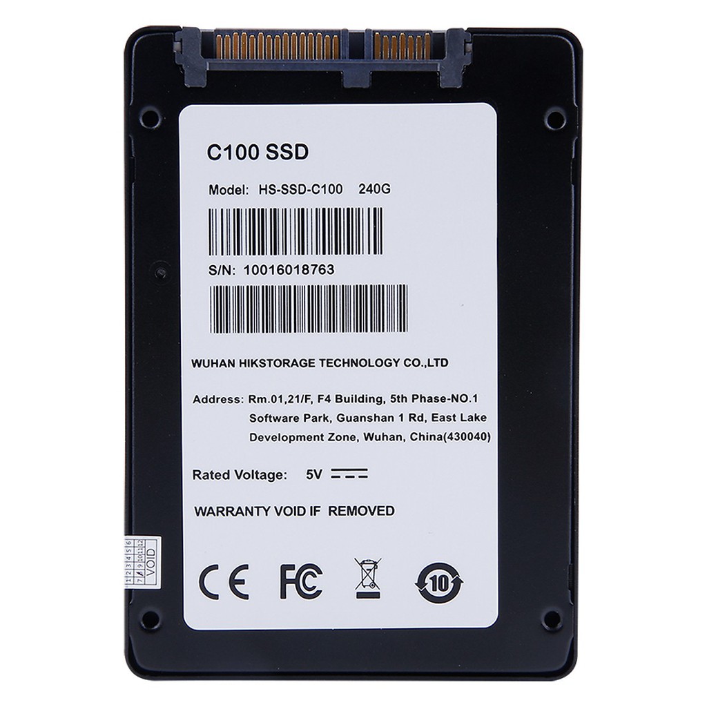 Ổ cứng SSD HIKVISION C100 240GB 2.5-Inch SATA III R550Mb/s W502Mb/s (Xanh) | BigBuy360 - bigbuy360.vn