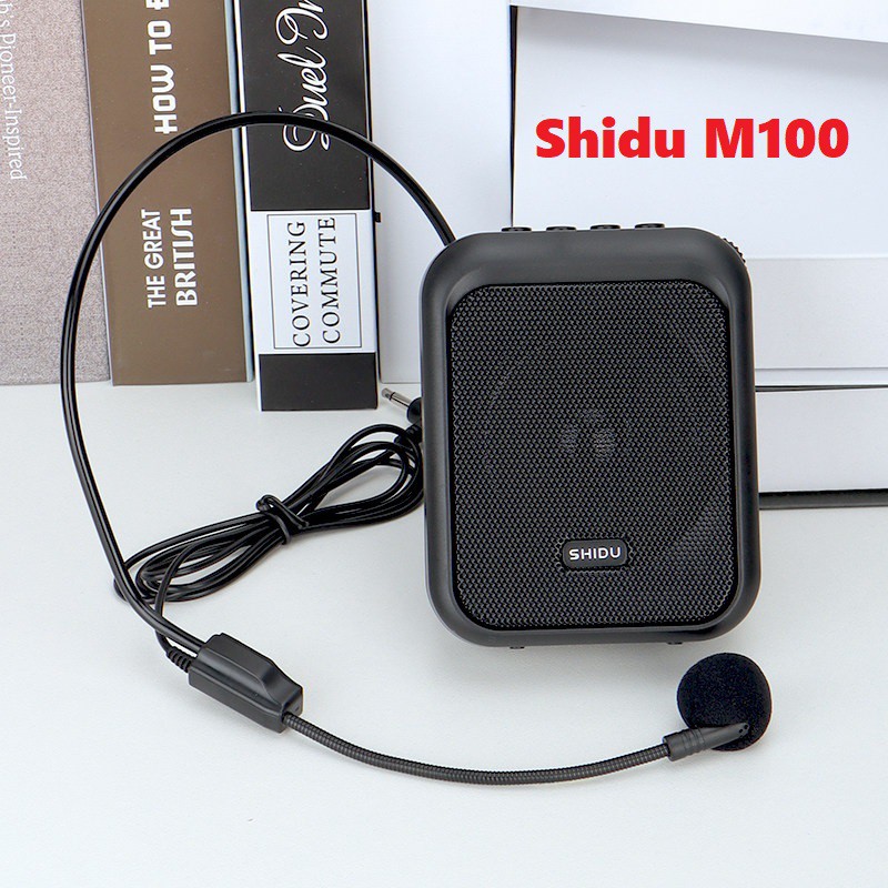 Thiết bị trợ giảng Shidu M100 kết nối Bluetooth trực tiếp với điện thoại - Loa trợ giảng Bluetooth