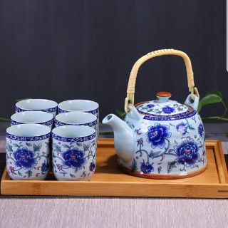 Bộ ấm trà 6 chén + 1 ấm