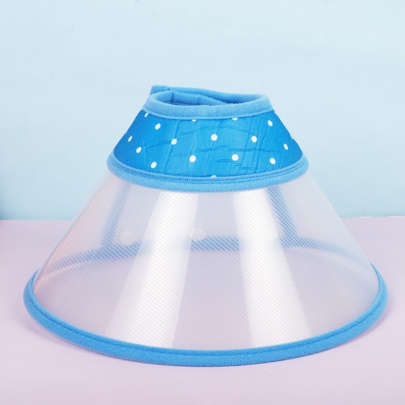 Vòng cổ hình nón chống cắn hồi phục vết thương cho thú cưng