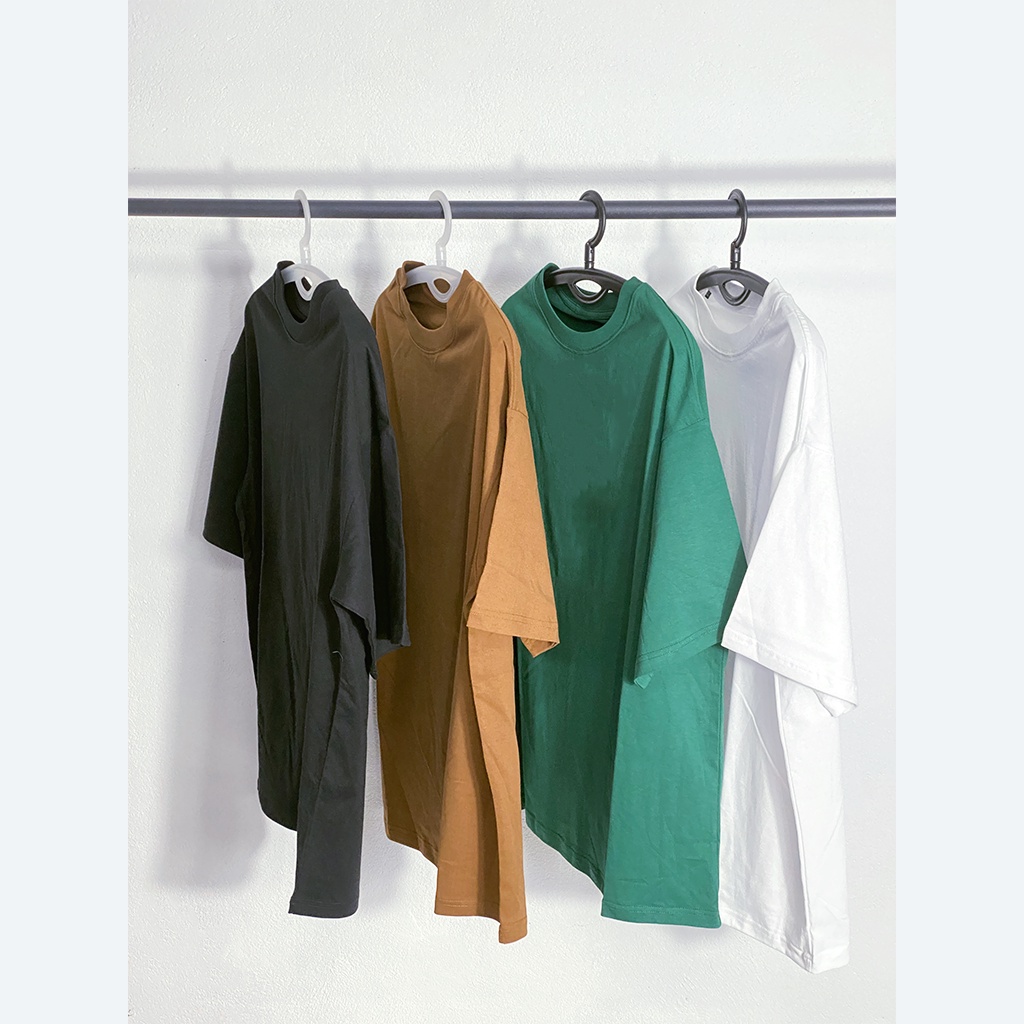Áo thun trơn Nam Nữ có áo Bigsize - 100% Cotton vải dày mịn mát của Bear ManZ Shop