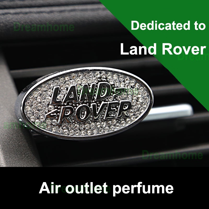 Phụ Kiện Hợp Kim Kẽm Đính Đá Giả Kim Cương Trang Trí Lỗ Thông Gió Xe Hơi Land Rover