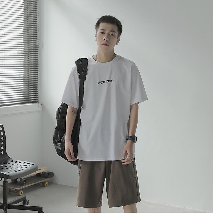 Áo Thun Tay Ngắn Dáng Rộng In Hoạ Tiết Đẹp Thời Trang