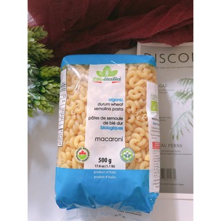 Nui ống hữu cơ Macaroni Bioitalia