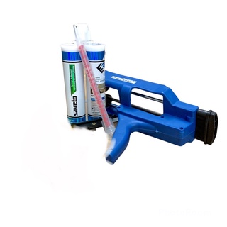 [Keo chít mạch Saveto] Combo 1 lọ keo màu trắng sứ S01, 1 súng bắn keo, tặng kèm 1 bộ miết mạch nhựa
