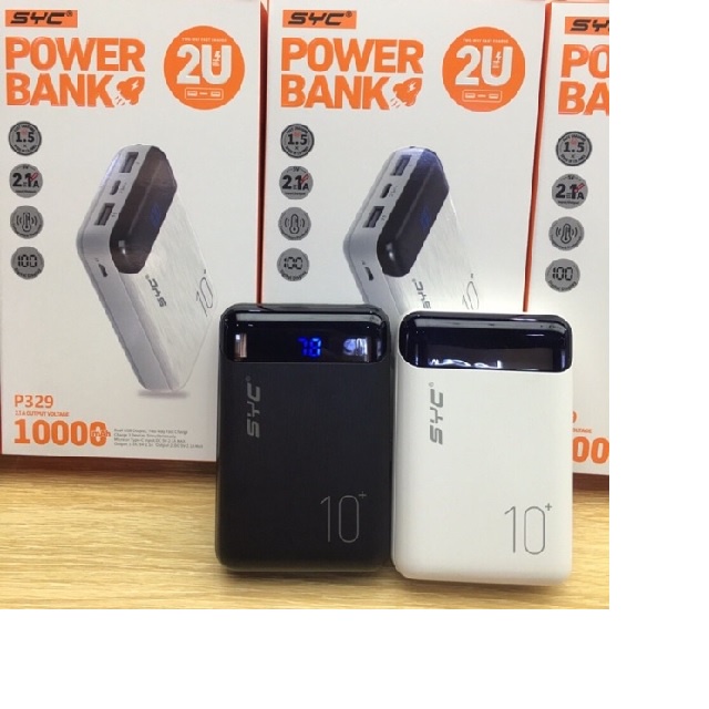 Pin Sạc Dự Phòng 10000mah P329 SYC