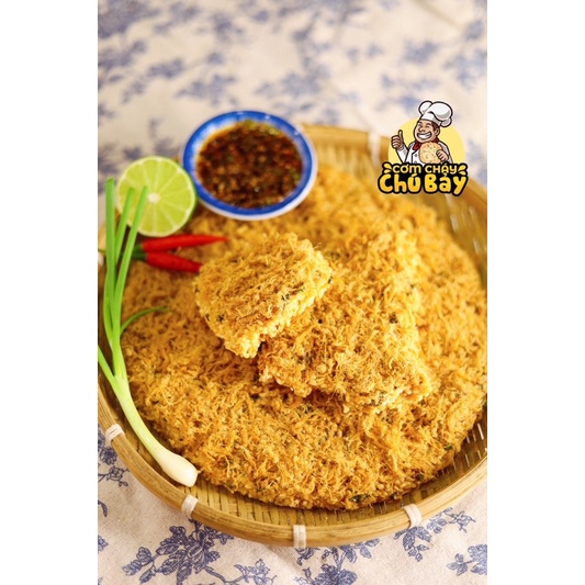 Cơm cháy đáy nồi siêu chà bông  CHÚ BẢY SÀI GÒN