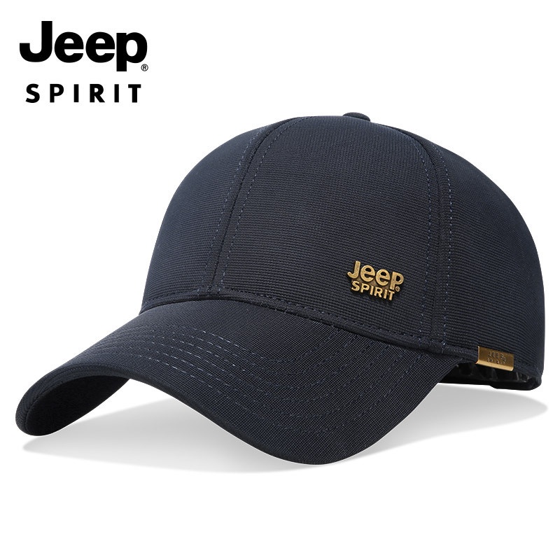 JEEP Mũ lưỡi trai màu trơn chất lượng cao