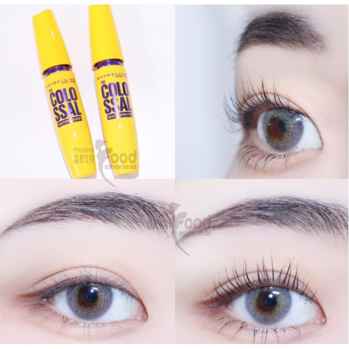 Mascara Dưỡng Mi Chắc Khỏe, Làm Dày Mi Maybelline The Colossal Waterproof Mascara 9.2ml