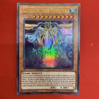 [Thẻ Bài Yugioh Chính Hãng] Zaphion, The TimeLord