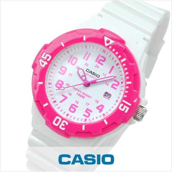 Đồng hồ nữ Casio Màu Hồng chính hãng LRW-200H