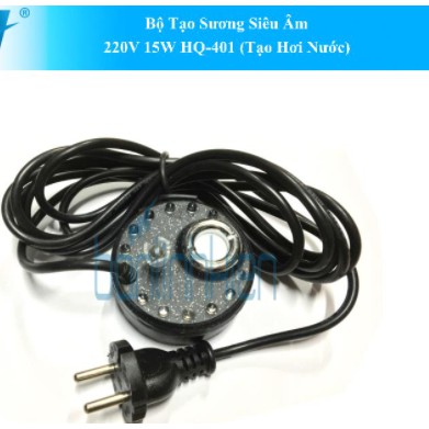 Động Cơ Phun Sương Tạo Hơi Nước 7x3.5cm Siêu Khỏe 220VAC 15W, 30W, phun sương tạo ẩm văn phòng, phòng ngủ