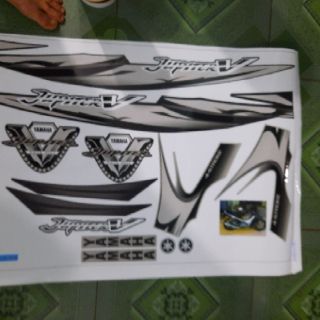 Tem rời dán xe Jupiter  V đặt in