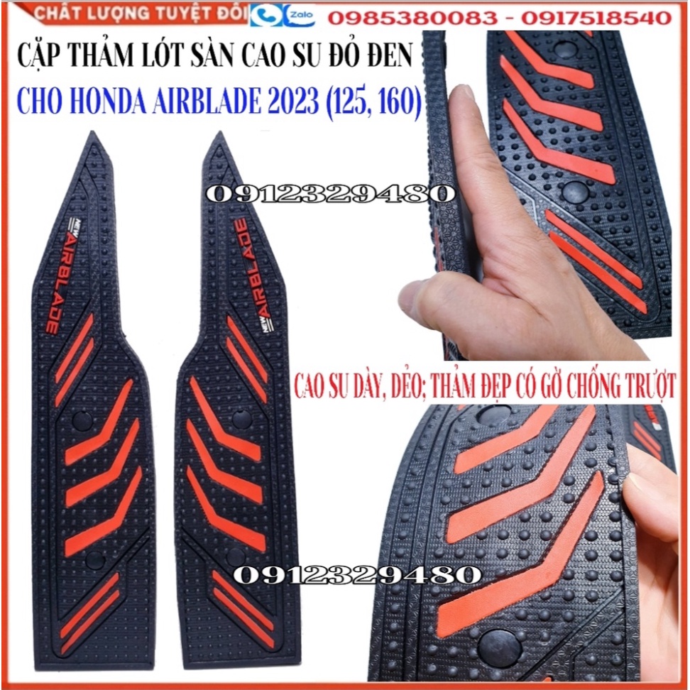 Thảm Lót Chân Air Blade AB 2020, AB 2021, AB 2022, AB 2023, AB 2022 Mới, AB125, AB160