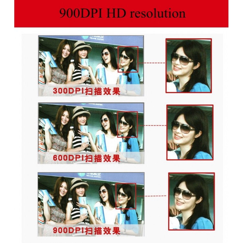 Máy scan màu di động Iscan 900DPIScan ảnh siêu nhanh - Máy Quét Tài Liệu iScan Mini Cầm Tay Định Dạng JPG Và PDF
