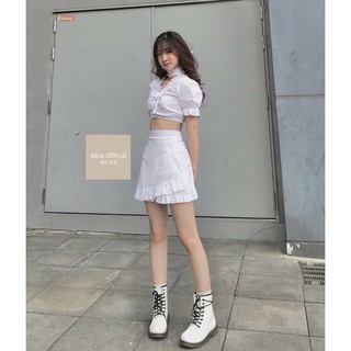 Set crt kèm chân váy