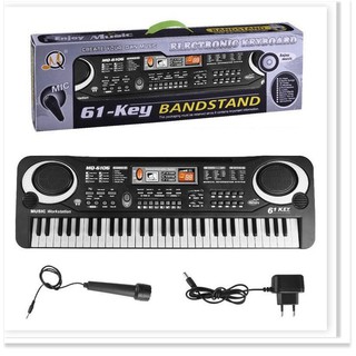 Đàn Piano Điện Tử 61 Phím Kèm mic Cho Bé