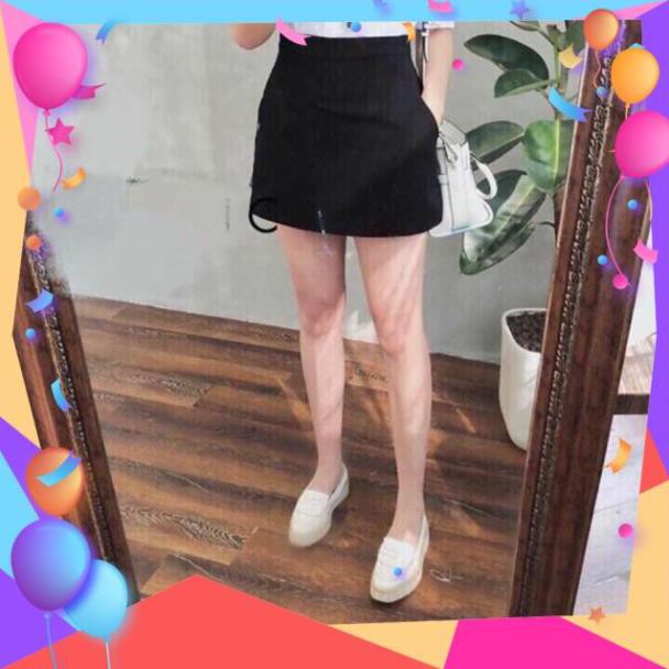 Chân váy chữ A ngắn lưng cao có quần lót trong siêu đẹp - thoải mái vận động không lo lộ hàng nha các nàng :D Chất tuyết | BigBuy360 - bigbuy360.vn