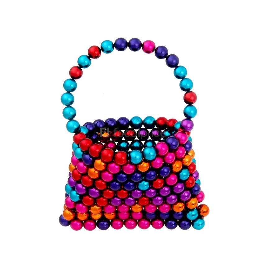 Bộ Nam Châm 6 Màu 216 Viên BuckyBalls Neon đường kính 5mm FULLBOX