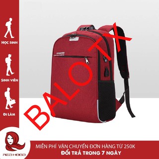 Balo Nữ Nam Du Lịch Chống Trộm Cao Cấp Đỏ