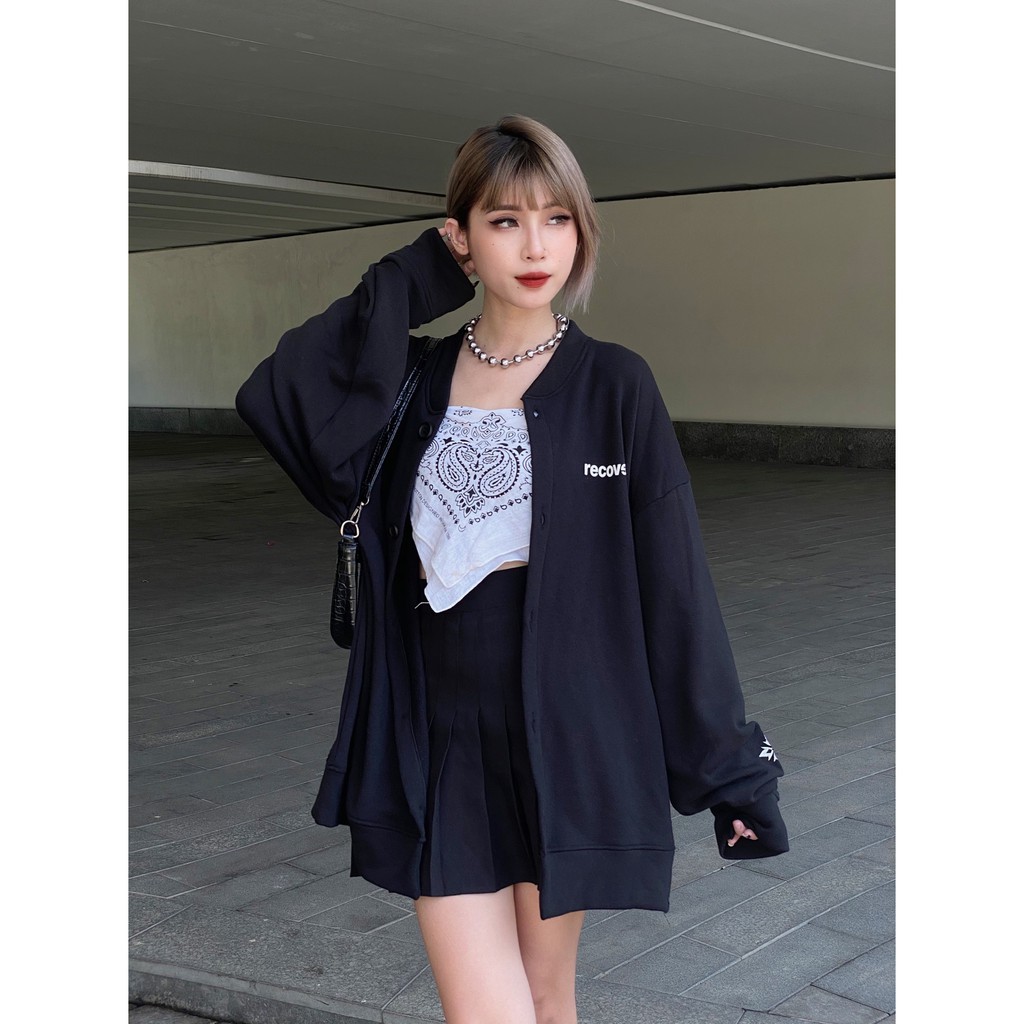 [TẶNG KÈM TÚI TOTE] Áo khoác Cardigan Signature Recover | BigBuy360 - bigbuy360.vn