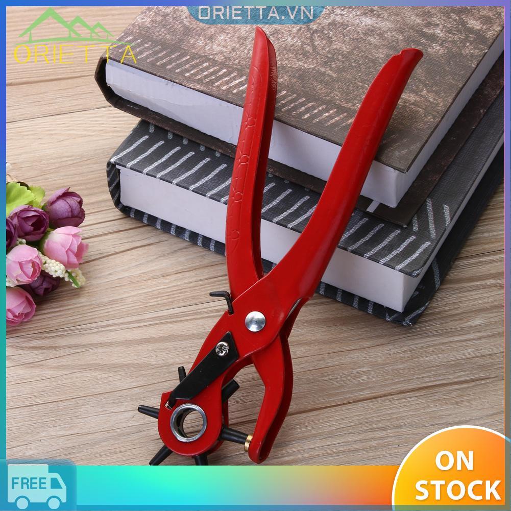 Kìm bấm lỗ nhiều cỡ chuyên dụng cho thắt lưng