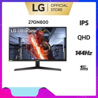 Màn Hình LG 27GN800-B 27” 1ms 144Hz IPS QHD UltraGear™ – Hàng Chính Hãng (GIÁ GỐC)