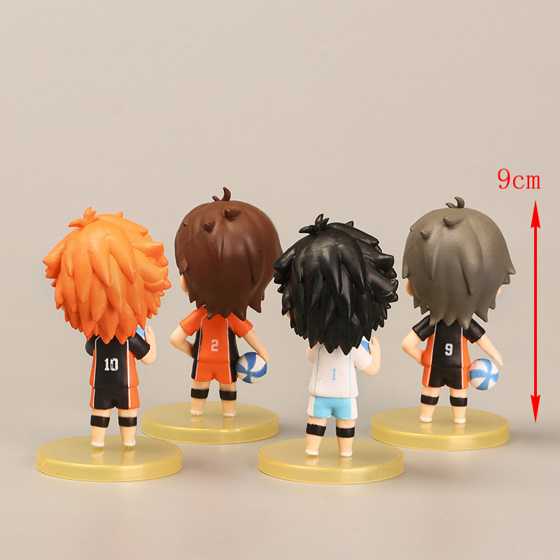 Set 4 Mô Hình Đồ Chơi Nhân Vật Haikyuu Trong Phim Hoạt Hình &quot;hinata Shyo&quot;